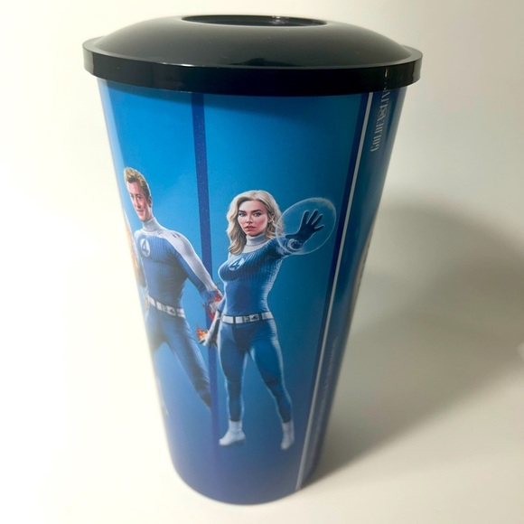 The Fantastic Four - Plastic Cup w/ Galactus Topper - 🌎🍴 - Picture 4 of 7